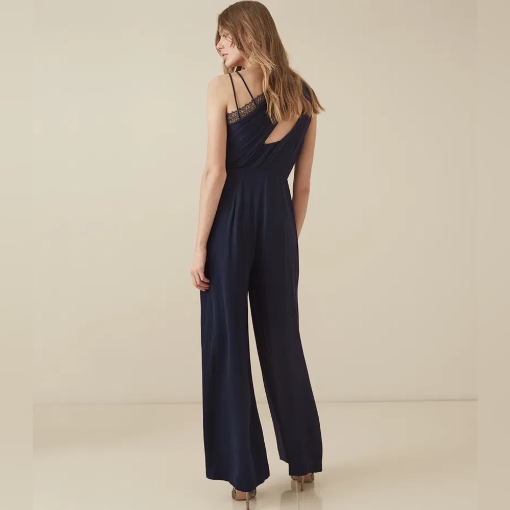 REISS Polly Wide Leg Jumpsuit